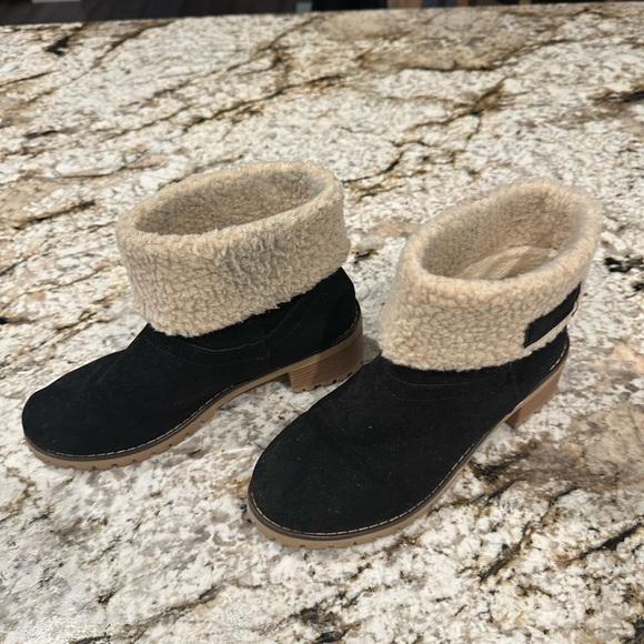 Black Suede Boots - Picture 1 of 4